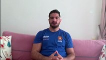 Olimpiyat şampiyonu Taha Akgül'den 'Evde kal Türkiye' çağrısına destek - İSTANBUL