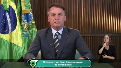 Bolsonaro vai fazer terceiro exame de coronavírus