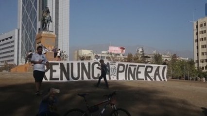 Protestas en Chile se toman un paréntesis por el pánico al COVID-19