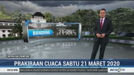 Prakiraan Cuaca Sabtu, 21 Maret 2020