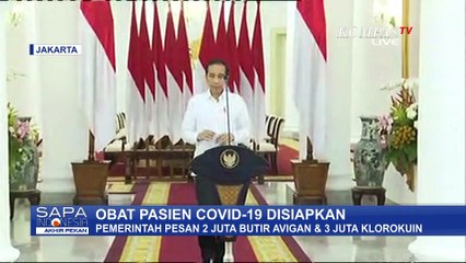 Jokowi: Obat Untuk Pasien Virus Corona Sudah Disiapkan Pemerintah