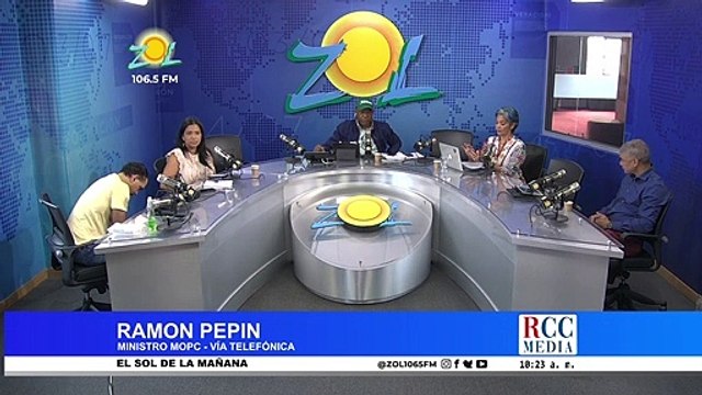 Ing. Ramon Pepin Ministro MOPC se refiera al tema de las portadas en diferentes periódicos