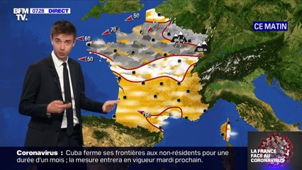 La météo pour ce samedi 21 mars 2020