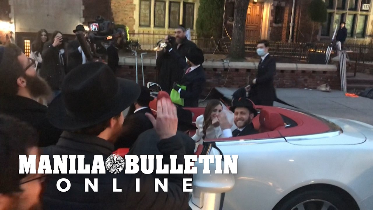 In Brooklyn's Hasidic Jewish community, a socially distant wedding