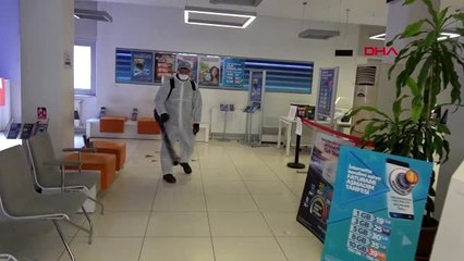 İSTANBUL-Silivri'de dezenfekte çalışmaları artarak devam ediyor