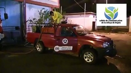 Bejaia : opération de nettoyage des quartiers pour lutter contre le coronavirus