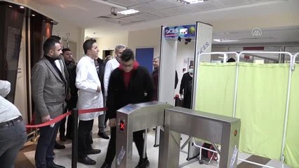 Koronovirüse karşı önlem için "termal kontrollü temassız geçiş sistemi" geliştirildi