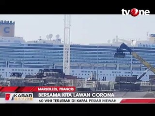 60 WNI Terjebak di Kapal Pesiar Mewah Italia