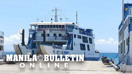 Stranded passengers arrived in San Andres port in Catanduanes after IATF allowed a one time trip