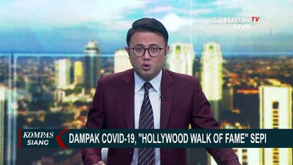 Dampak Corona, Hollywood Walk of Fame Kini Tampak Sepi