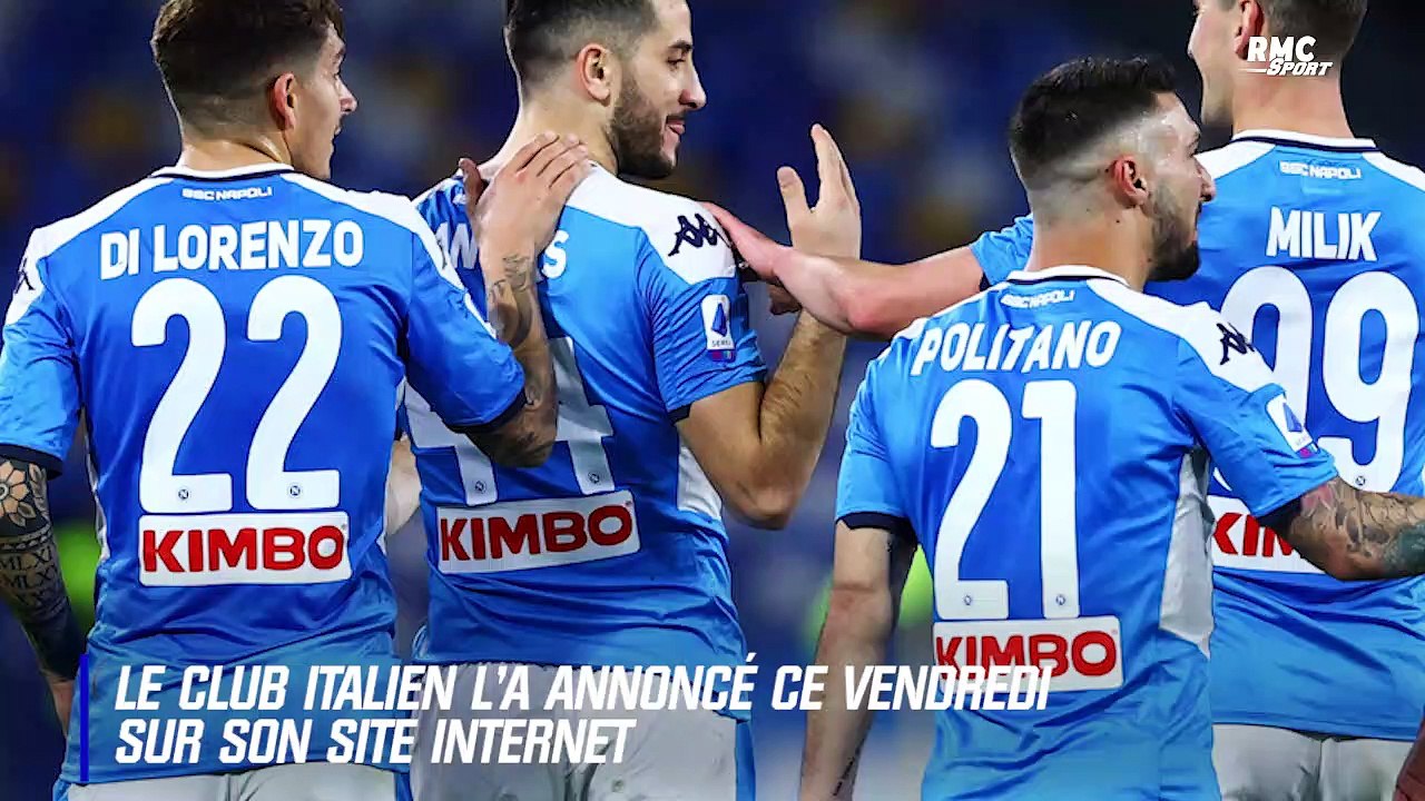 Italie : Naples bientôt de retour à l'entraînement malgré le coronavirus