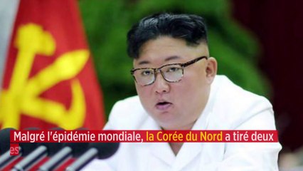 Malgré l'épidémie mondiale, la Corée du Nord a tiré deux missiles