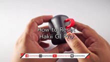 How To Reset Hakii G1 Pro True wireless Earphones By Soundproofbros