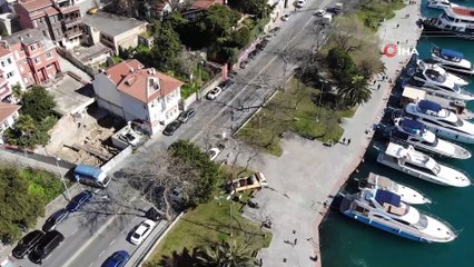 Tüm uyarılara rağmen evde kalmayıp sahile koştular