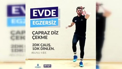 Spor İstanbul'dan vatandaşlara evde egzersiz imkanı