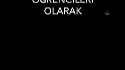 Giresun Üniversitesi öğrencilerinden sağlık çalışanlarına videolu destek