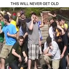 This will never get old _