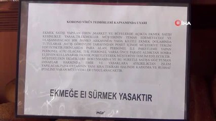 Ayvalık'ta el değmeden ekmek satışı dönemi başladı
