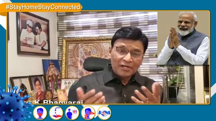 bhagyaraj awareness on #stayhomestayconnected