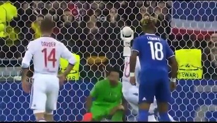 ملخض مباراة يوفنتوس و ليون 0-1 دوري أبطال أوروبا