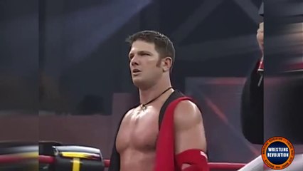 (ITA) AJ Styles contro Samoa Joe contro Christopher Daniels [Triple Threat Ultimate X Match] (TNA Unbreakable 2005)