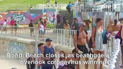 Australian beaches locked down as virus cases pass 1,000
