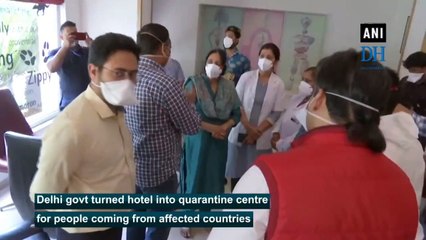 Delhi govt turns hotel into quarantine centre for foreign tourists