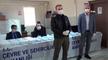 Şırnak'ta koronavirüs tedbirli TOKİ kura çekimi