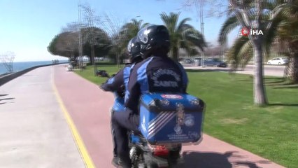 Zabıtalardan sahilde mangal denetimi