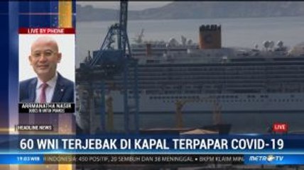 6 WNI di Kapal Pesiar Costa Luminosa dalam Kondisi Sakit