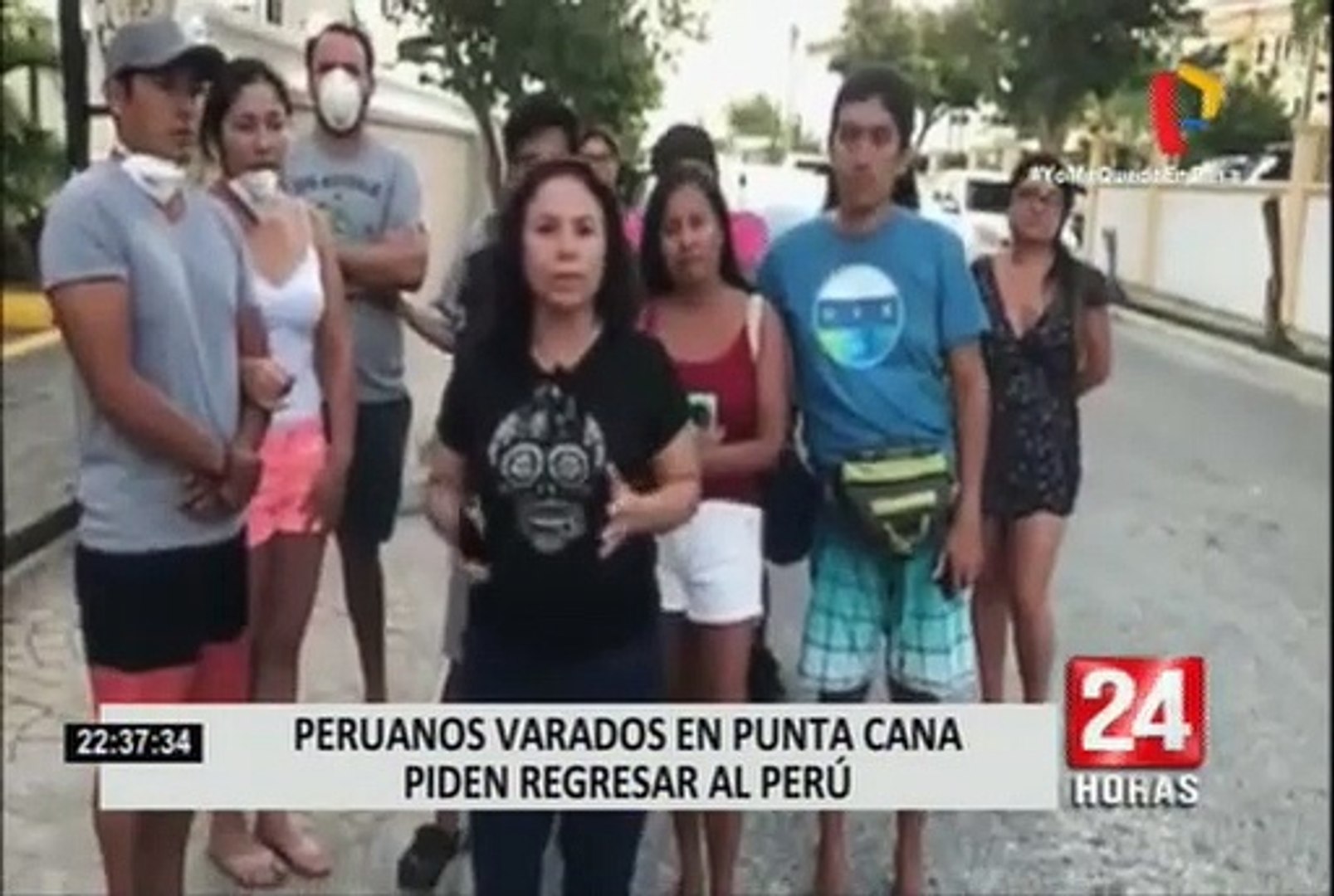 Peruanos varados en Punta Cana piden regresar al país