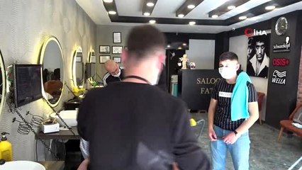 Berber ve kuaförlerde korona virüs yoğunluğu