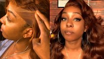 Glue-less lace frontal wigs blend seamlessly