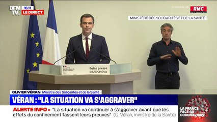 Selon Olivier Véran, il n'y avait "aucun stock stratégique d'État en masques FFP2" quand le Covid-19 est apparu
