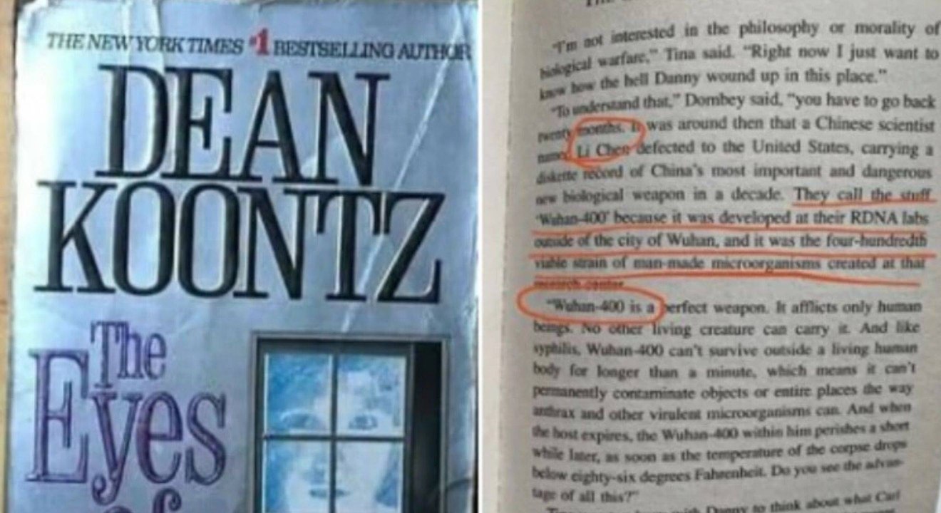 Was Corona virus Predicted in a 1981 Dean Koontz Novel?