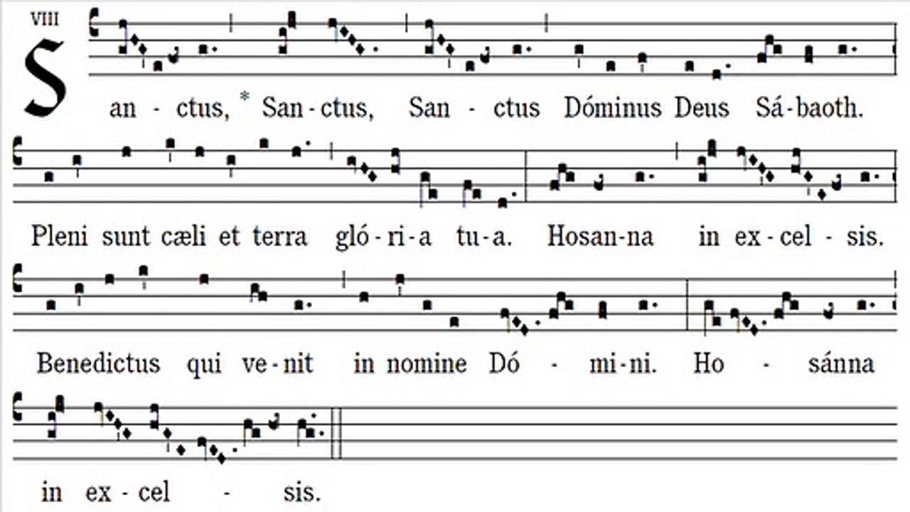Sanctus IV Cunctipotens Genitor Deus