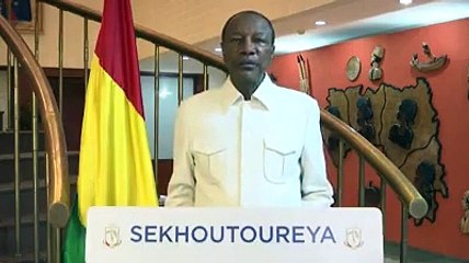 Alpha Condé : "Guinéennes, Guinéens, ce dimanche, vous allez voter"