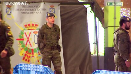 Hospitales militares de campaña en España ante el desbordamiento de la sanidad por el coronavirus