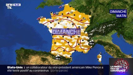 La météo pour ce dimanche 21 mars 2020