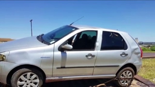 Capotamento é registrado na BR-467, em Cascavel
