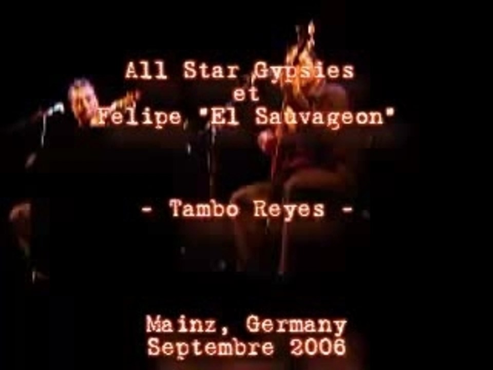 All Star Gypsies: Tambo Reyes