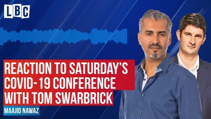 Tom Swarbrick reacts to government coronavirus press conference