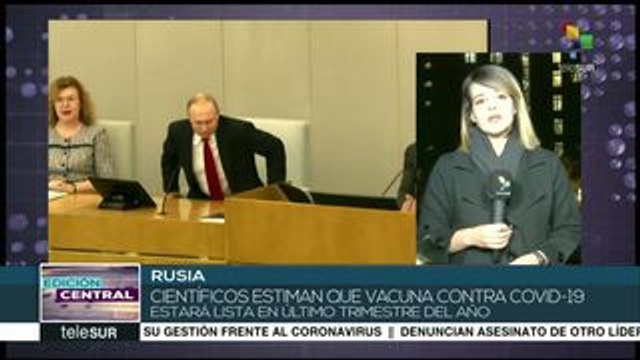 Científicos rusos prueban vacuna contra el coronavirus 2019