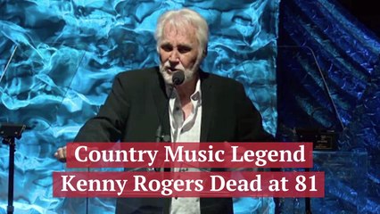 Kenny Rogers Has Died