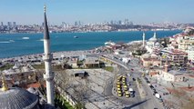 DRONE - 'Evde kal' çağrısı kısmen etkili oldu - İSTANBUL