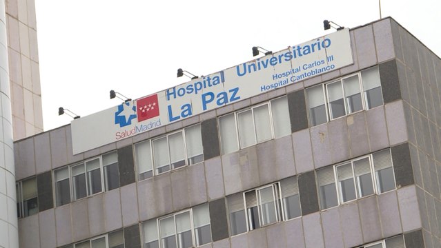 Hospital La Paz de inicia instalación de una carpa cerca de Urgencias