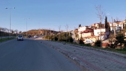 Virajı alamayan otomobil 40 metre yükseklikten düştü - KOCAELİ