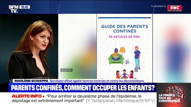 École à la maison: pour Marlène Schiappa, il faut profiter des week-ends pour diminuer la pression