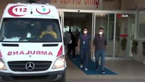 Hastanenin karantina servisine alınmayan şahıs dehşet saçtı: 2 güvenlik görevlisi yaralı