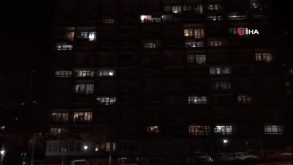 Ankara'da sağlık personellerine alkışlı destek